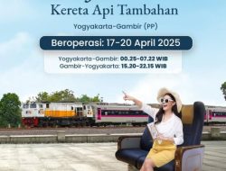KAI Hadirkan KA Tambahan Yogyakarta-Gambir untuk Akomodasi Long Weekend Paskah