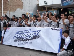 Perdana Tahun Ini! Seluruh Pengguna Sport Model Saling Sinergi dan Perkuat Solidaritas di Event Yamaha Synergy Ride