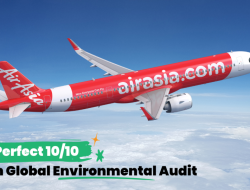 AirAsia Ukir Prestasi Global dengan Skor Sempurna dalam Audit Lingkungan