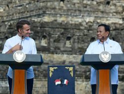 Dikunjungi Presiden Prancis, Ini Andil Brantas Abipraya Revitalisasi Borobudur