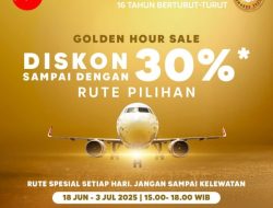 AirAsia Rayakan Kemenangan Skytrax 16 Tahun Berturut-turut dengan “Golden Hour Sale” Selama 16 Hari