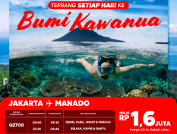 Tingkatkan Akses ke Destinasi Unggulan Indonesia Timur, Indonesia AirAsia Buka Rute Baru Jakarta – Manado