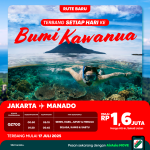 AllReleaseID – Tingkatkan Akses ke Destinasi Unggulan Indonesia Timur, Indonesia AirAsia Buka Rute Baru Jakarta – Manado