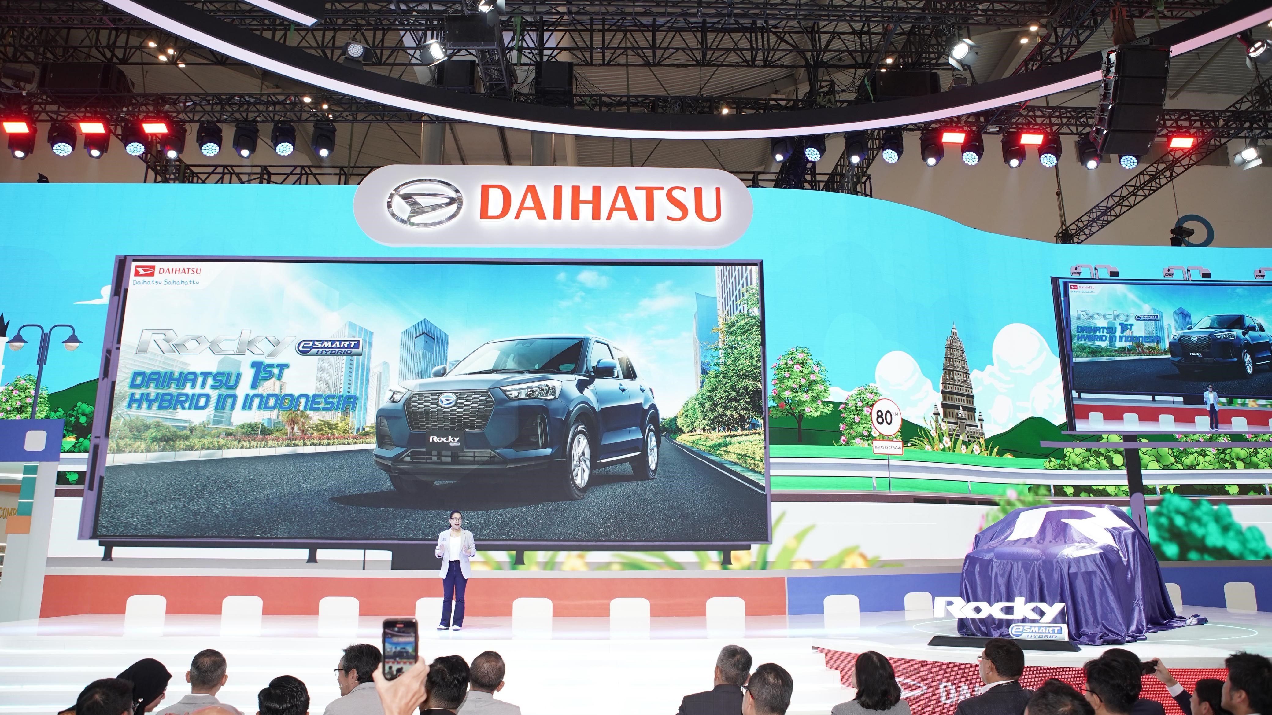Daihatsu Resmi Meluncurkan Rocky E Smart Hybrid Believe in Real Di Ajang Giias Pada 24 Juli 2025 Di Ice Bsd City, Tangerang.