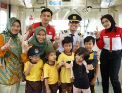 LRT Jabodebek Menjadi Ruang Tumbuh Anak Lewat Edutrain