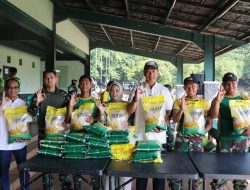Sinergi BULOG dengan TNI Dilanjutkan Melalui Gerakan Pangan Murah di YONIF 328/Dirgahayu, Cilodong