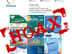Waspada Penipuan Rekrutmen, PT Elnusa Tbk Imbau Masyarakat Abaikan Akun Lowongan Palsu