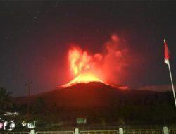 Gunung Lewotobi Laki-Laki Kembali Erupsi, Warga Diminta Waspada
