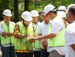 Pilar Saga Ichsan Tinjau Revitalisasi Arya Graha, Pastikan Penyelesaian Masalah Banjir Tuntas